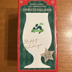 GREEN LABEL × Mrs. GREEN APPLE 足つきグラス