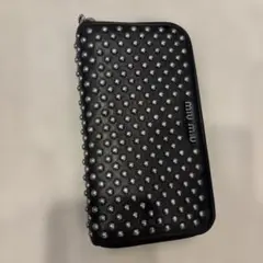 miu miu♡財布♡スタッズ 楽天市場】miumiu スタッズ 財布の通販