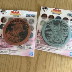 新品 ワンピース 一番くじ エース ヤマト H賞 アクリルマグネット