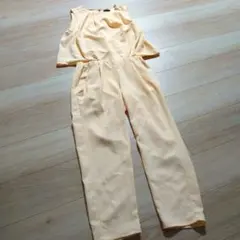 アパートバイローリーズ　サロペット　ピンクベージュ　M