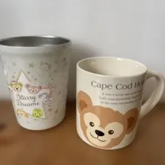 ディズニー　ダッフィー　マグカップ　2点