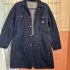 ダークデニムのLee製カバーオール　デニムジャケット