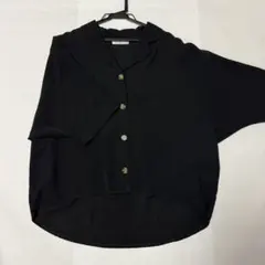 しまむら トップス ブラック