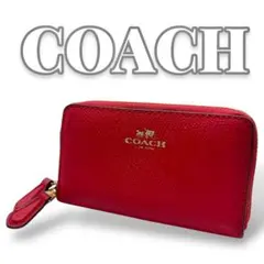 COACH レザー ピンク レディース コインケース 8071