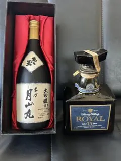 サントリー ローヤル60●丸瓶 ●ダンピーボトル◆26-02-19-58 サントリーローヤル】ついに来た、最古の「'60」。 - なもなき