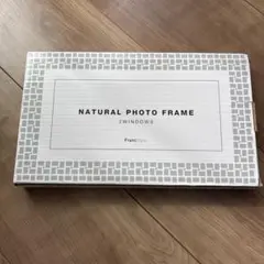 Francfranc ナチュラルフォトフレーム 2ウィンドウのサムネイル