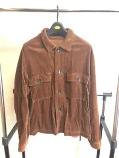 コーデュロイジャケット シャツ