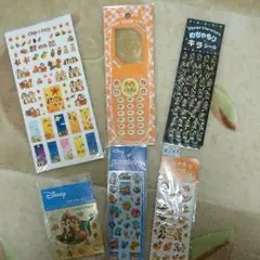 チップとデール シール６枚セット