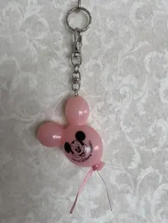 Disney ディズニー ミッキー 風船 バルーンキーホルダー ピンクのサムネイル