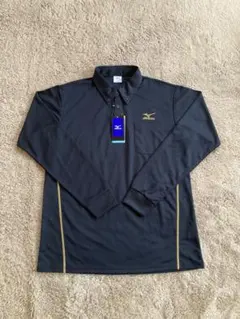 ミズノ　長袖　ポロシャツ　ロング　スポーツウェア　メンズ　XL ゴルフ　野球