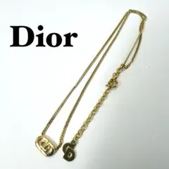Christian Dior ネックレス CDロゴ ゴールド Chr.Dior