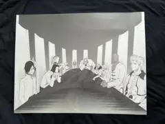Bleach 原画展 複製原稿 B3Hサイズ 十刃＜エスパーダ＞集合絵 242