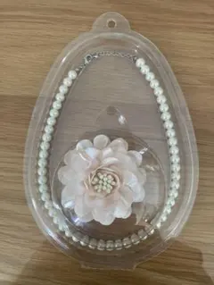 コサージュ&ネックレス