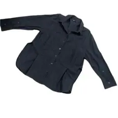 ZARA 襟シャツ　秋冬　ブラウス　M 美品　レディース