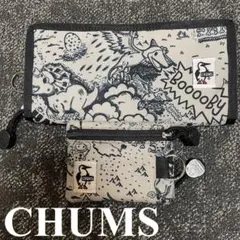 CHUMS チャムス ビルフォルドウォレット キーコインケース 長財布 グレー