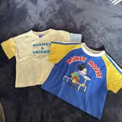 ミッキーマウス Tシャツセット 90