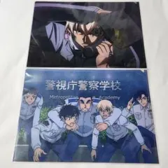 A クリアファイルセット ハロウィンの花嫁 名探偵コナンプラザ 警察学校組