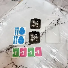 iPhone16Pro / 16ProMax レンズフィルム レンズカバー 黒