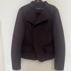 ユニクロ＋J ジルサンダー　ダークブラウン ジャケットS
