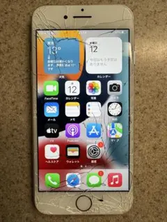 Apple iPhone 7 128gb バッテリー90%シルバー ジャンク