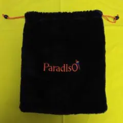 ParadisO フリース巾着ゴルフシューズバック ネイビーのサムネイル