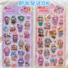 ドロップシール　2枚セット　 ぷくぷくシール　3D立体シール