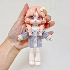 JANAYA ハンドメイド　ボニーバニー服　グレーボーダー柄　シャツ　翌日発送