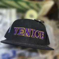 VENICE ベースボールキャップ ブラック