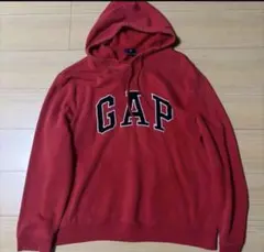 GAP ロゴ プルオーバー パーカー レッド XLのサムネイル