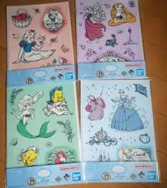 ディズニープリンセス シール　 4枚