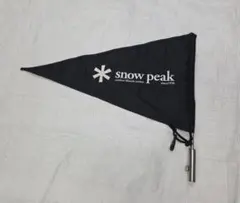 snowpeakスノーピーク【雪峰祭限定タープフラッグ（カーキ） 】未使用