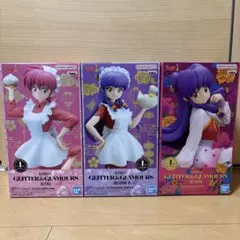 らんま1/2 らんま　シャンプー　フィギュア3体セット