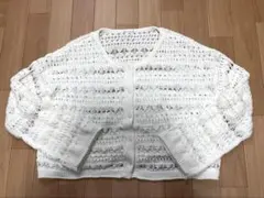 GU 透かし編みカーディガン