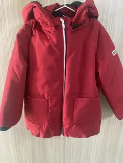 moujonjon 防風・撥水中綿入りフード付きジャケット