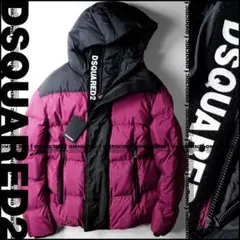 17万■新品DSQUARED2ディースクエアードロゴベルクロダウンジャケット48のサムネイル