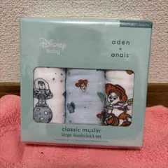 新品♡ディズニー トイストーリー　ムスリン　ウォッシュクロスセット 3枚のサムネイル