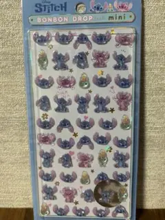 スティッチ ボンボンドロップミニシール