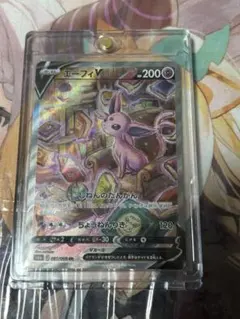 エーフィV SR 強化拡張パック イーブイヒーローズ キラ 081/069 | Mercari