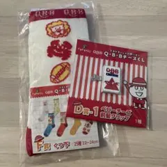 QBB キャラクター靴下と前髪クリップセット　匿名配送