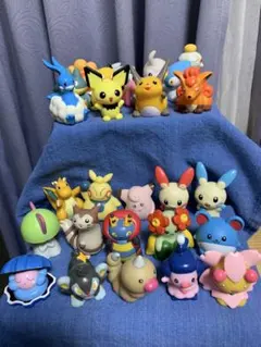 ポケットモンスター　ポケモンキッズ 可愛い指人形 マイナン　プラスル他　27体