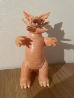 マルサン　初期　 ガボラ　ピンク　当時物　怪獣　ソフビ　スタンダード
