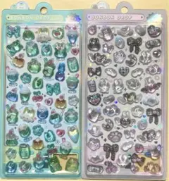 H*M様 国内正規品　ボンボンドロップシール　めろめろボンボン　メロン　しろくろ