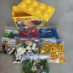 まとめ売りLEGOブロックセット（多色）　約2.5kg ケース付き