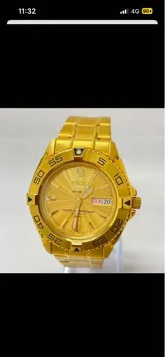 SEIKO ゴールド 自動巻き腕時計　美品‼️