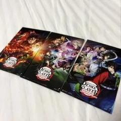 【レア】フランス劇場版鬼滅の刃 入場特典 カード３枚