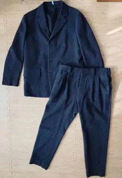 マーガレットハウエル FOX BROTHRS ダークグレー セットアップ L