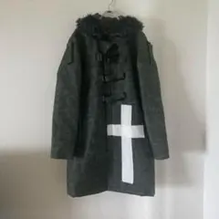 美品　モッズコート　ブラック　ファー　ミリタリー　archive high quality military mods coat / black（ハイクオリティ