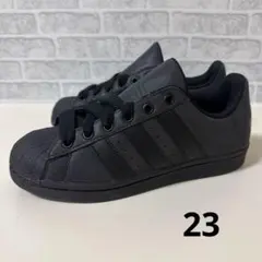 【新品】アディダス スーパースター ブラック サイズ23cm ✨希少品