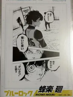 ブルーロック　ブルロ　イラストカード　イラカ　蜂楽廻