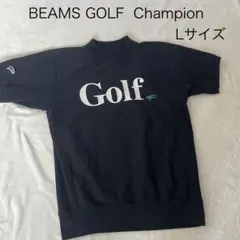 BEAMS GOLF ダンボールニット モックタートルネックプルオーバー S